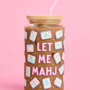 Mahj All Day Tumbler - 16 oz glass cup