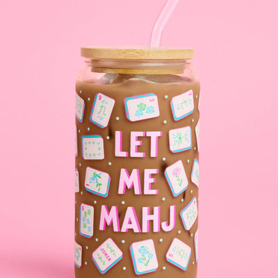 Mahj All Day Tumbler - 16 oz glass cup