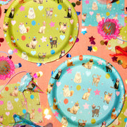 Cat Plates - 24 paper plates