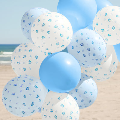 Coastal Balloon Pack - 24 latex balloons