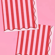 Candy Stripe Napkins - 25 paper napkins