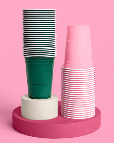 Camp Bride Cups - 50 matte 16 oz cups