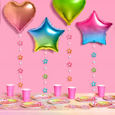 Rainbow Daydreamz Balloon Pack - 4 foil balloons