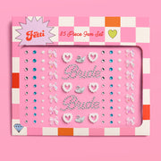 Bride Face Gems - 85 adhesive face gems