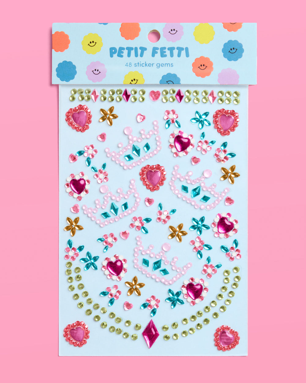 Pretty Princess Gem Set - 53 adhesive gems