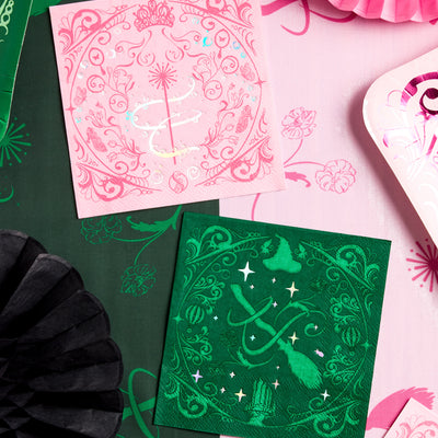 Emerald City Napkins - 24 paper napkins