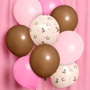 Cowgirl Balloons - 24 latex balloons