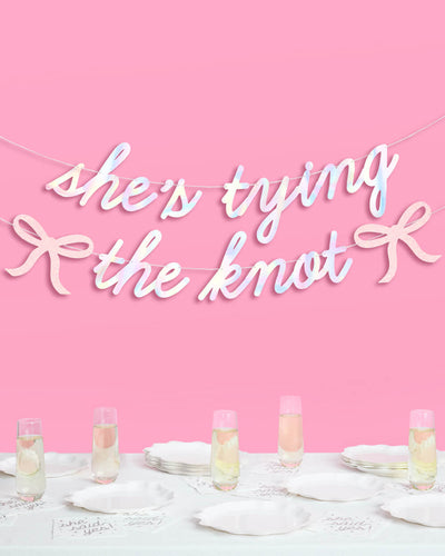 She's Tying the Knot Banner Bundle