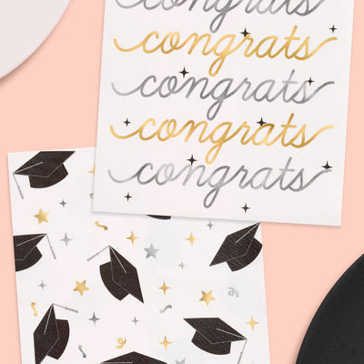Congrats Grad Napkins - 50 paper napkins