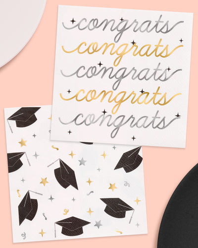 Congrats Grad Napkins - 50 paper napkins