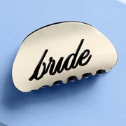Classic Bride Clip - two tone claw clip