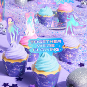 Takedown Cupcake Toppers - 24 pc set