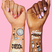 NYE 🪩Tats - 40 foil temporary tattoos