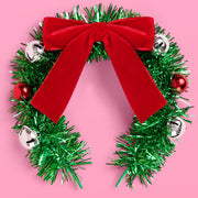 Oh Christmas Headband - fringe + bow headband