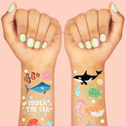 Under The Sea Tats - 64 temporary tattoos