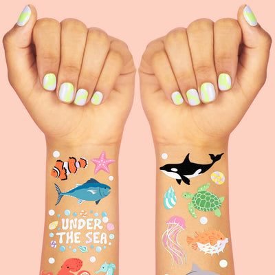 Under The Sea Tats - 64 temporary tattoos