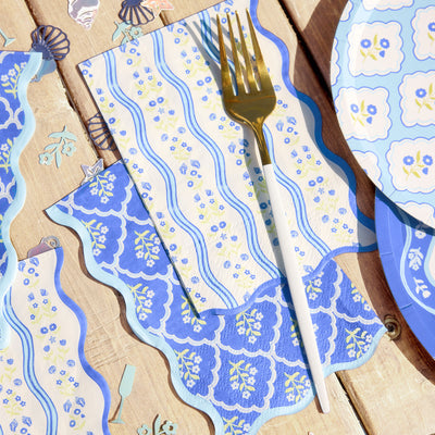 Coastal Napkins - 24 printed napkins