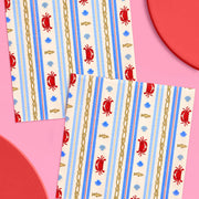 Nautical Napkin Set - 25 paper napkins
