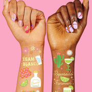 Gimme One Margarita Tats - 54 temporary tattoos