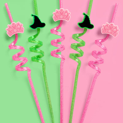 Emerald City Straws - 12 reusable straws