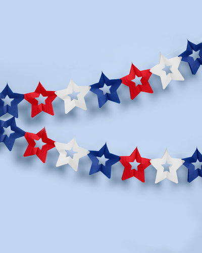 Star Spangled Banner - set of 2 paper banners