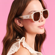 Bride Aviator Sunnies - neutral tortoise sunglasses