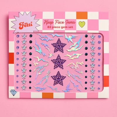 Kpop Face Gems - 82 adhesive face gems