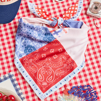 America 250 Headscarf - square headscarf