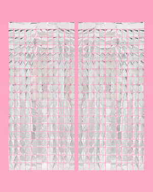 Shimmer Curtain - square foil curtain