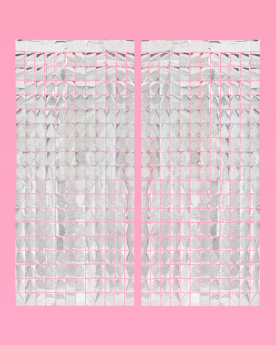 Shimmer Curtain - square foil curtain