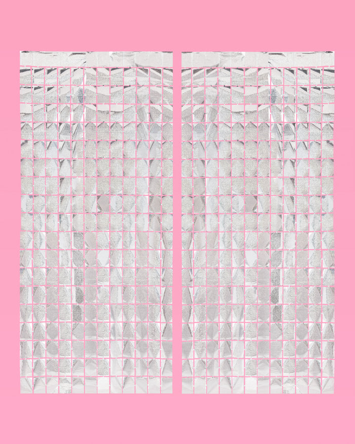Shimmer Curtain - square foil curtain