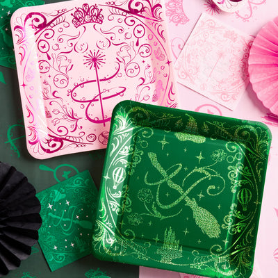 Emerald City Plates - 24 paper plates