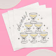Champagne Cheers Napkins Bundle