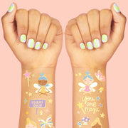 Woodland Fairy Tats - 84 foil temporary tattoos