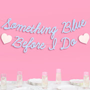 Something Blue Banner - matte blue banner