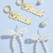 Pearls of Gold Earrings - set of 3 earrings