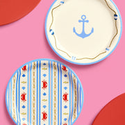 Nautical Plates - 24 paper plates