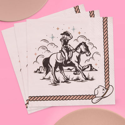 Texas Hold 'Em Napkins - 25 paper napkins