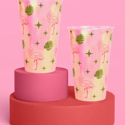 Palm Royale Cups - 16 plastic cups