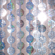 It's Disco, Baby! Curtain - iridescent foil curtain