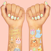 Birthday Stuffies Tattoos - 58 temporary tattoos