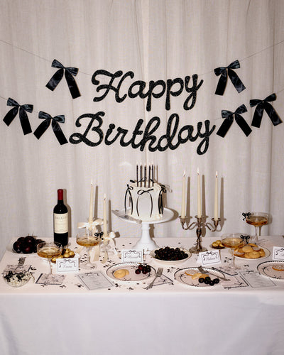 Little Black Bow Banner Bundle