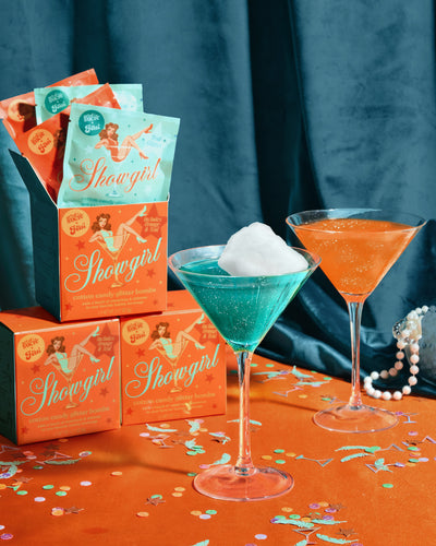 Showgirl Drink Bombs - 4 glitter bombs
