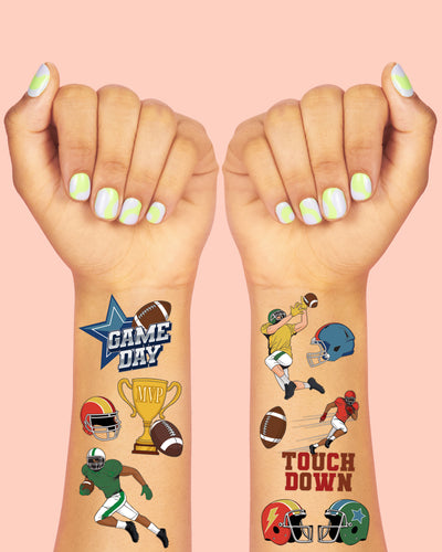 Realistic Football Tattoos - 112 temporary tattoos