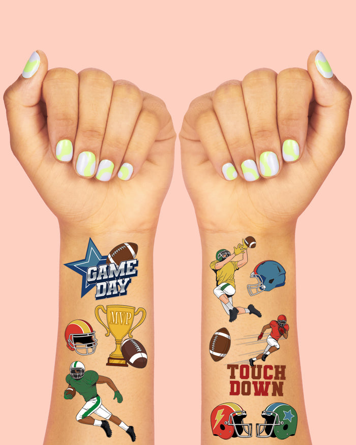 Realistic Football Tattoos - 112 temporary tattoos