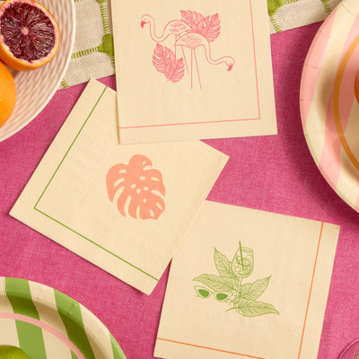 Palm Royale Napkins - 24 paper napkins