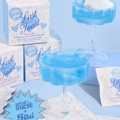 Last Toast Glitter Bombs - 4 cotton candy glitter bombs