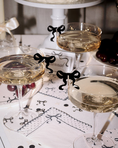 Little Black Bow Drink Markers Bundle