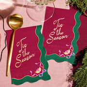 Tis the Season Napkins - 50 rectangle napkins