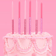 That's Hot Candles - pink glitter candles